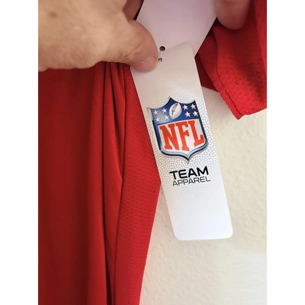 Tampa Bay Buccaneers NFL Team Apparel Polo Shirt Red XX-Large NWT New